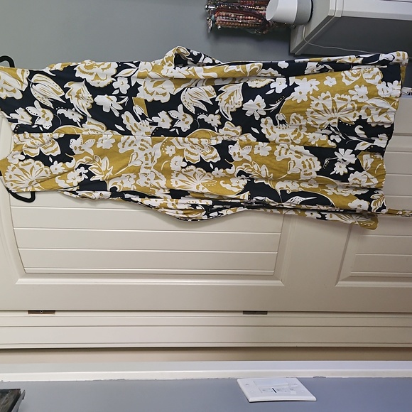 Hobbs London Twitchill Printed Sleeveless Dress Size 14 - Picture 3 of 6